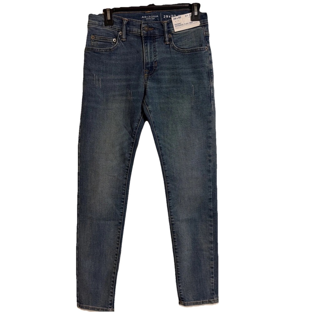 NWT Arizona Men's Advance Flex 360 Dual Flex Skinny Jeans 29 x 30
